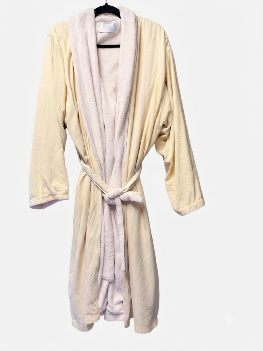 The SPA At The Hotel Hershey Plush Spa Robe in Pale Yellow